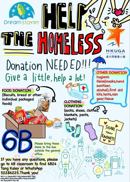 6B Help the homeless